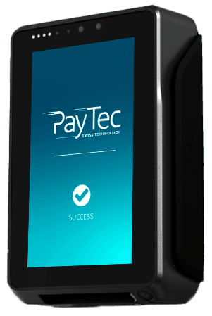 csm_NEON_Blau_UN20_PayTec_1eb665f44c PayTec NEXGO UN20 Kartenterminal - Frontansicht